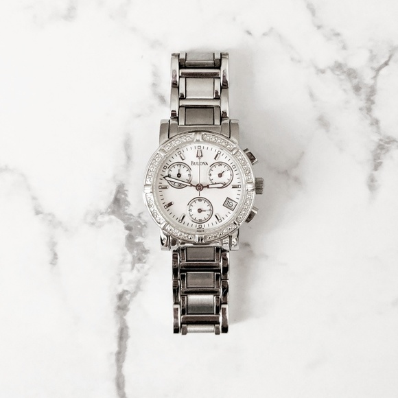 Bulova Accessories - Bulova Diamond Chronograph Ladies Watch Bulova Accessories - Bulova Diamond Chronograph Ladies Watch